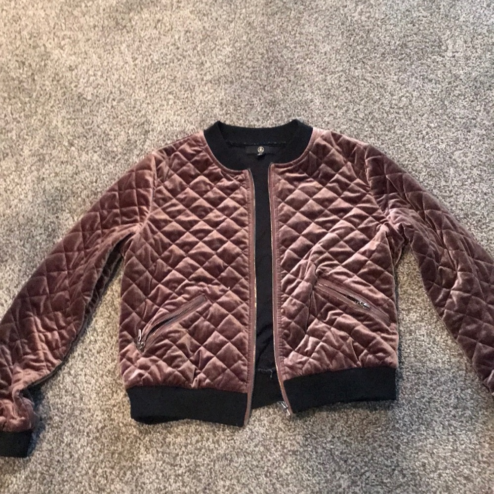 Velvet bomber  jacket